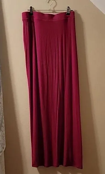 Charlotte Russe Asymmetrical Ruching Slit Skirt - Size M - Image 5