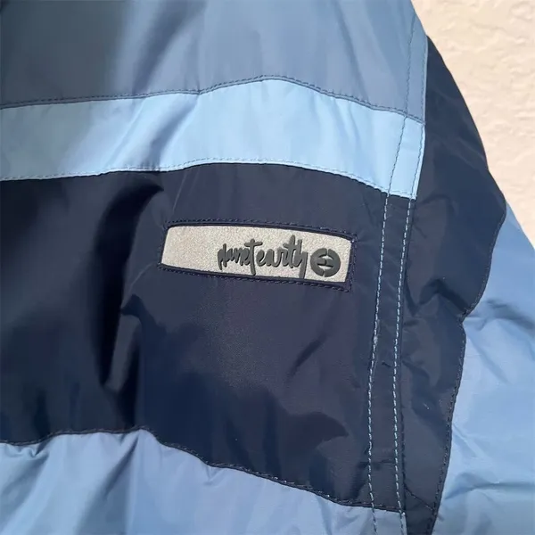 *30off3* NWOT. Planet Earth Unisex Blue Puffer Jacket M Winter Casual Mid-Length - Image 10