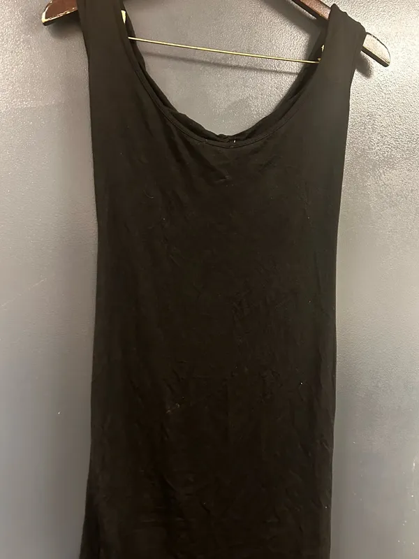 Sexy dress Sleeveless Black Ruched Front Midi Dress asos design 10 - Image 2