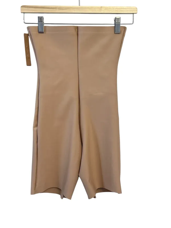 NWT Skims Body High Waisted Mid Thigh Shorts Clay Large (SOLD OUT) - Image 4