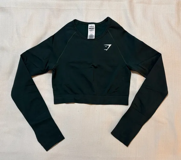 Gymshark Long Sleeve Vital Crop Top - Image 4