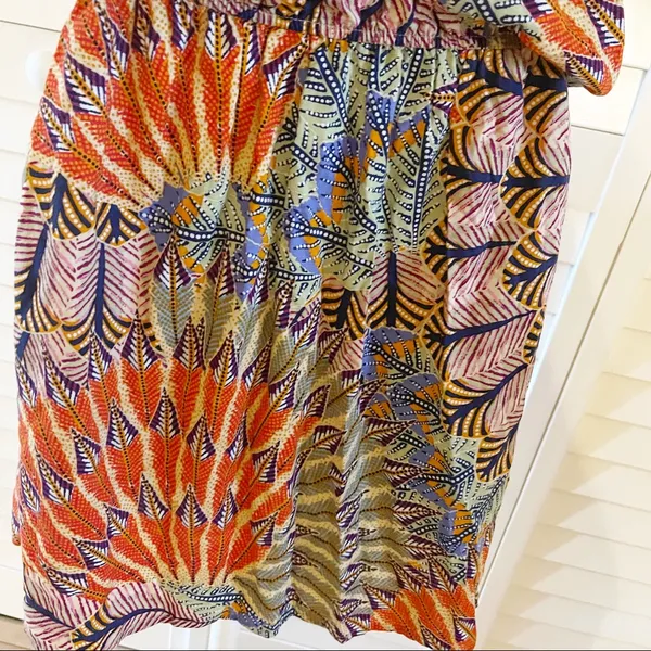 Jodi Kristopher Colorful Spring/SummerSpaghetti strap SundressSmall Boho Artsy Vacation Travel - Image 7