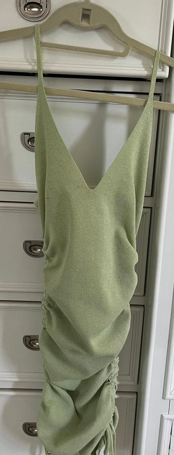 Princess Polly Green Birdie Dress - Image 2