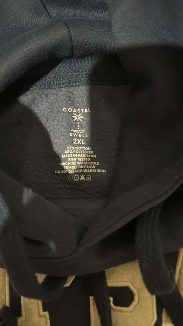 Topsail beach hoodie Blue Size XXL - Image 4