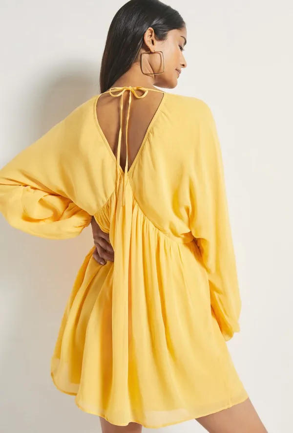 Anthropologie NWT Forever That Girl Flowy Mini Dress, Size S - Image 5