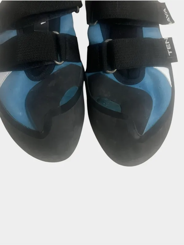 Tenaya Tanta Climbing Shoes Blue Black Dual Velcro Men 7 Women 8 EU 39.5 - Image 3