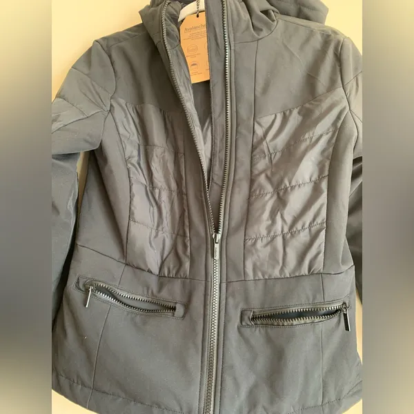 NWT Avalanche Black Women's Hooded Quilted Puffer Jacket Size XS NEW Outerwear - Image 2