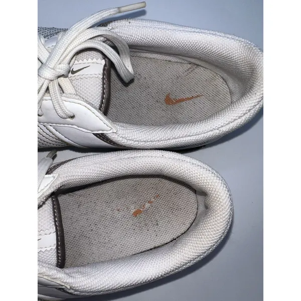 Nike Delight II Women’s Leather Golf Shoe Size 8 Plastic Cleat Spike 335938-121 - Image 7