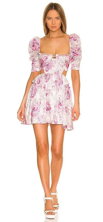 For Love & Lemons NWT Lucia Mini Dress. - Image 2