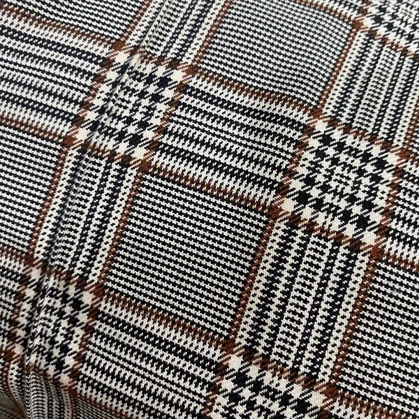 WRAY Jenae Check High Waist Trousers Plaid Suiting Pants Chic Sz‎ 4 - Image 8