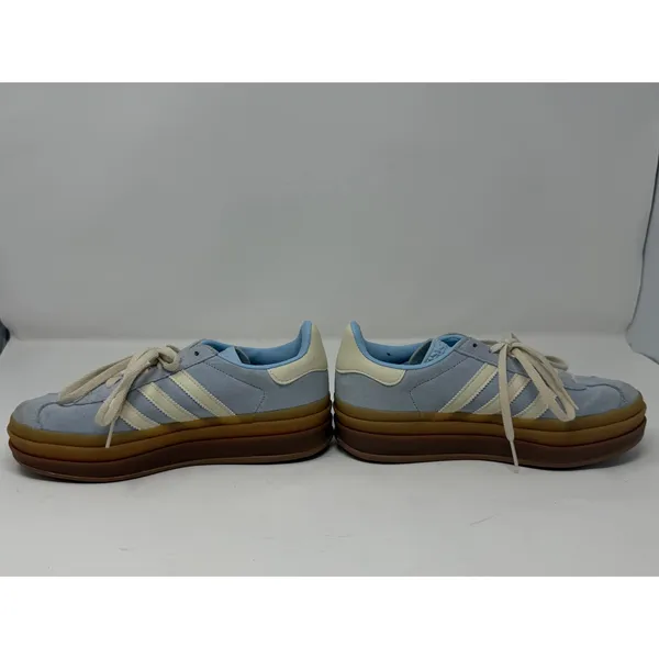 Adidas Gazelle Bold Platform Sneaker Light Blue Cream Gum Women Size 6.5 - Image 11