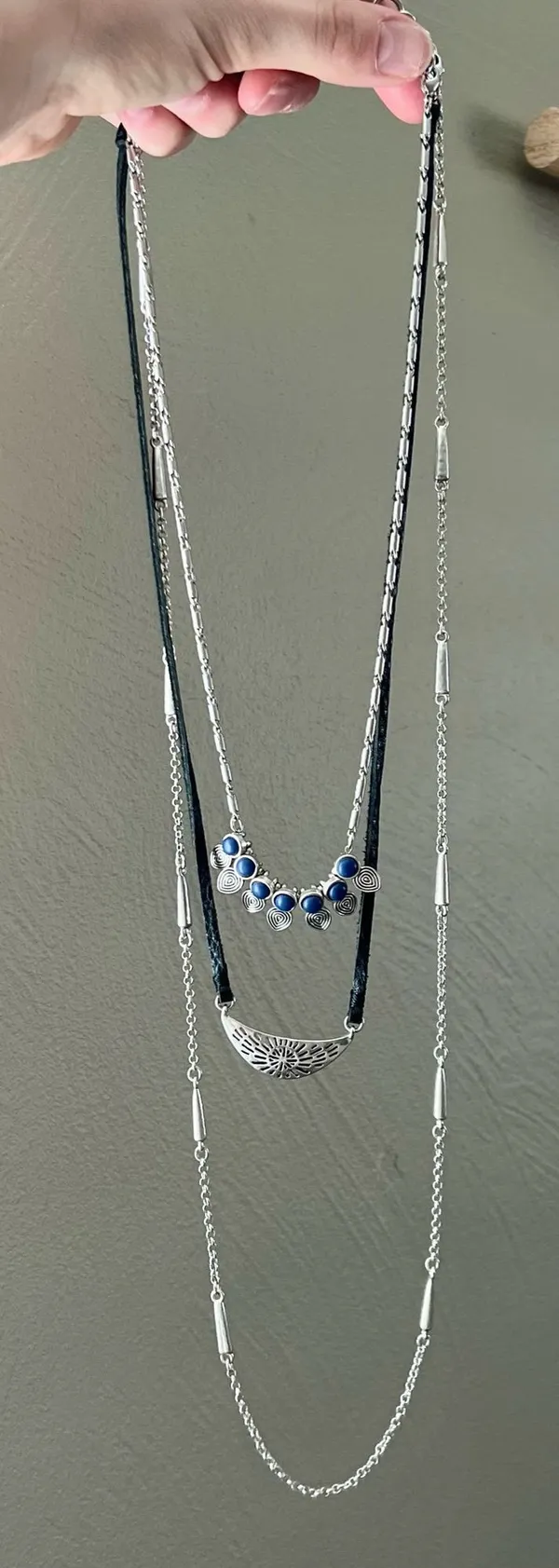 Lucky Brand Layered Bohemian Necklace - Image 2