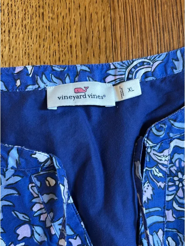 Vineyard Vines Dress Blue - Image 2