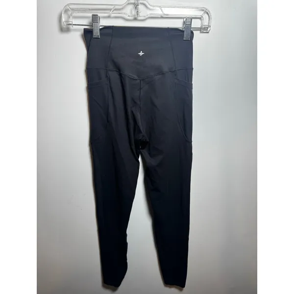 NWOT Halara Women's Size Small Black High Waisted Athleisure Leggings - Image 2