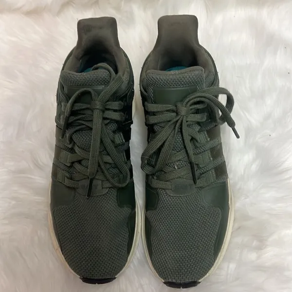 Adidas EQT Support ADV Olive Green Tennis Shoes Size 8‎ BIN 14 - Image 5