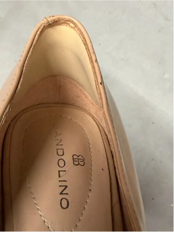 Bandolino Beige Heels Size 7 - Image 4