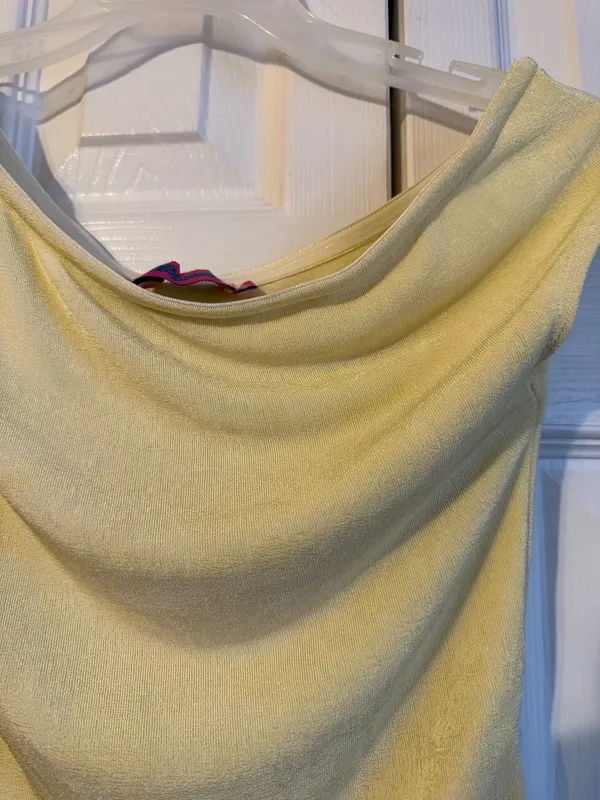 Edikted soft buttercream yellow top - Image 2