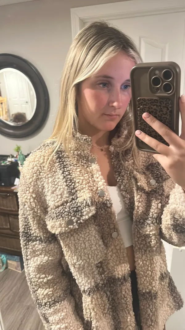 Sherpa flannel Tan - Image 2