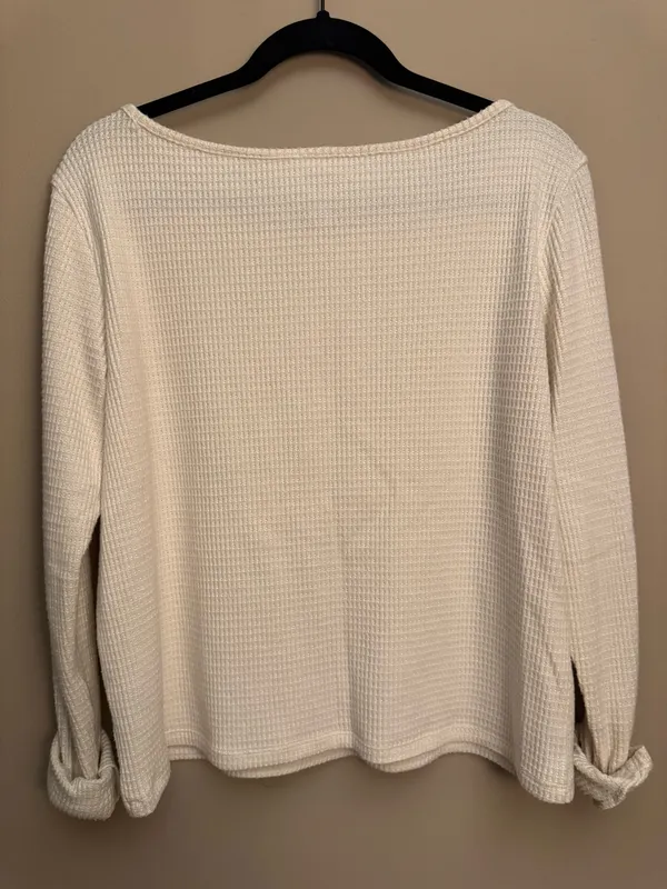 American Eagle Waffle Knit Long Sleeve - Image 2