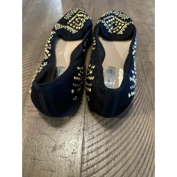 INC International Concepts‎ Black Studded Loafer Flats - Size 81/2 - Image 3