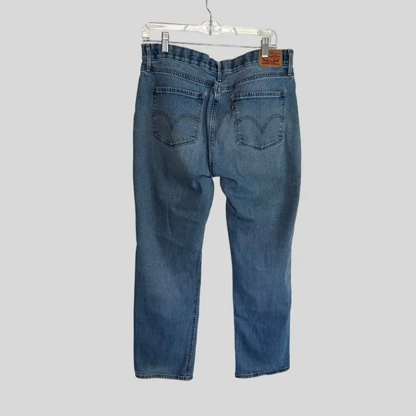 Levi Strauss & Co 525 Women's Perfect Waist Straight Leg Jeans Denim Size 14 - Image 2