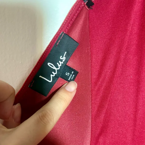 LULUS Hopeful Heart Red Velvet Backless Wide-Leg Jumpsuit - Image 8