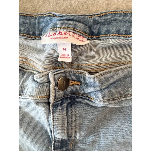 Isabel by Ingrid & Isabel Maternity Bundle Size 14 Wide Leg Pant and Denim Short - Image 3