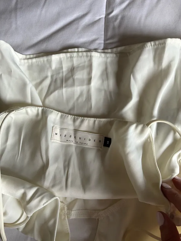Missguided white top - Image 3