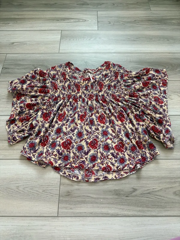Free People Ruffled Up Top - Image 2