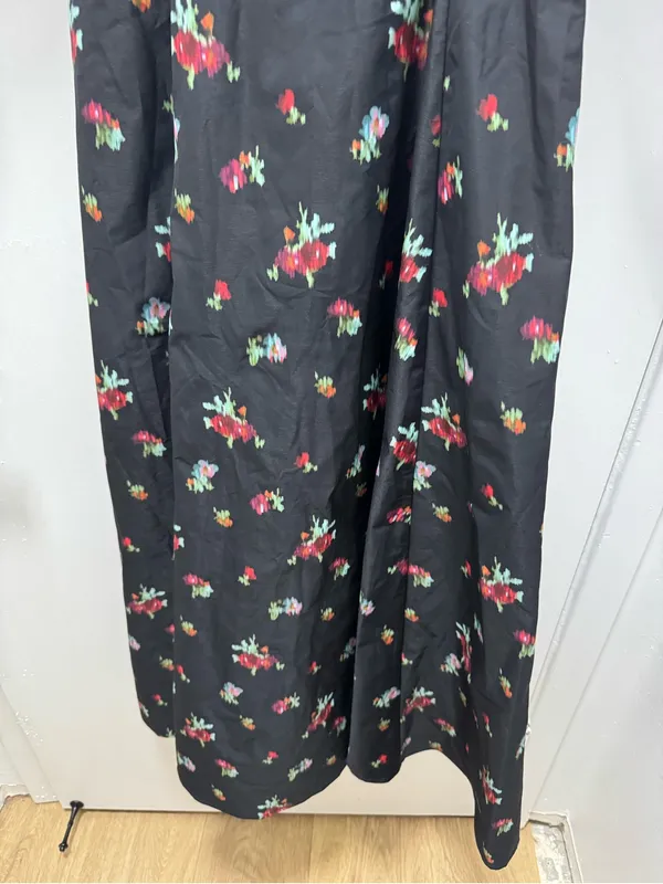 Hill House Matilda Black Ikat Floral Dress Size XS NWT - Image 5