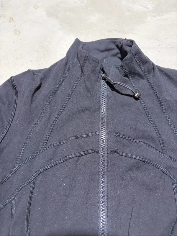 Lululemon Black Women's Full-Zip Athletic define Jacket 6 - Image 2