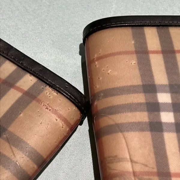 Burberry Plaid Signature Knee High Rain Boots Size 36/ 5.5‎ Fisherman Core B40 - Image 5
