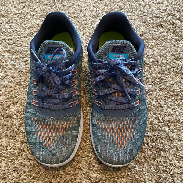 Nike Blue Running Sneakers Size 5.5 - Image 2