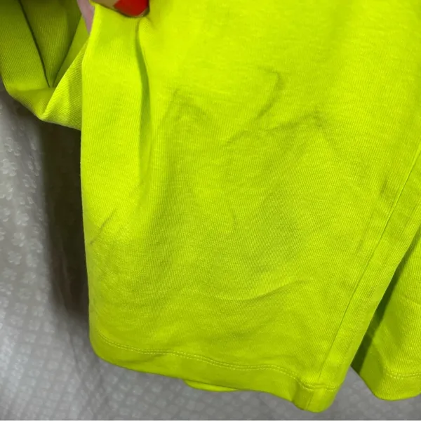 Zara NWT Lime Green Asymmetric Bodycon Midi‎ Dress - Image 11