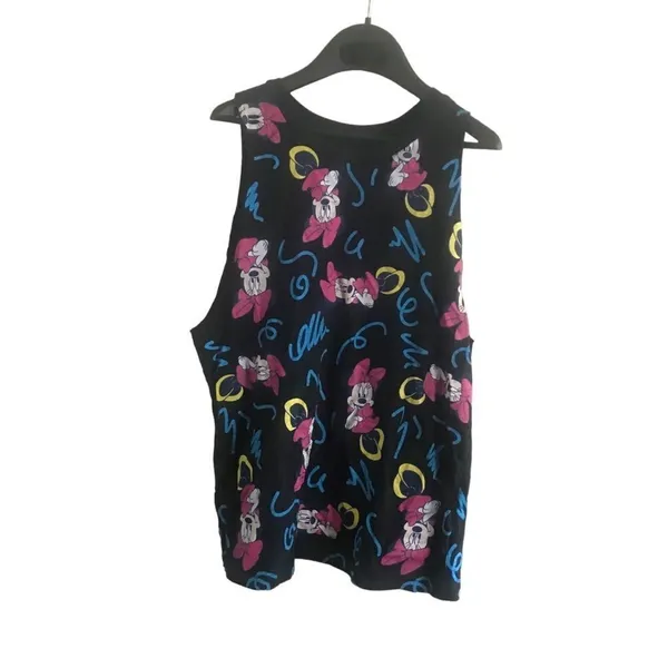 Disney size medium black tank top women’s has Minnie Mouse - Image 2