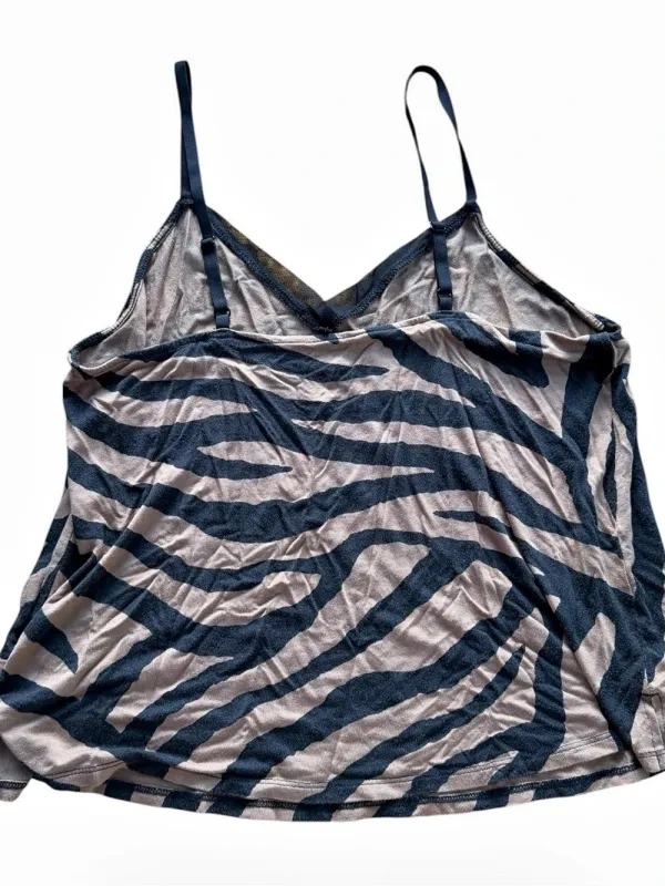 Stars Above Womens Large Zebra Print Cami Cami Top Soft Modal Adjustable Straps - Image 2