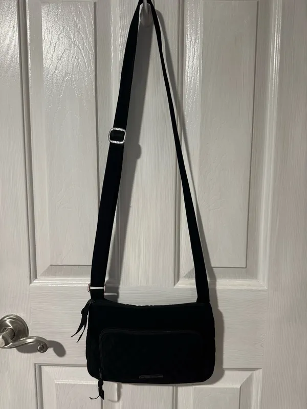Vera Bradley Black Crossbody Bag Quilted - Image 2