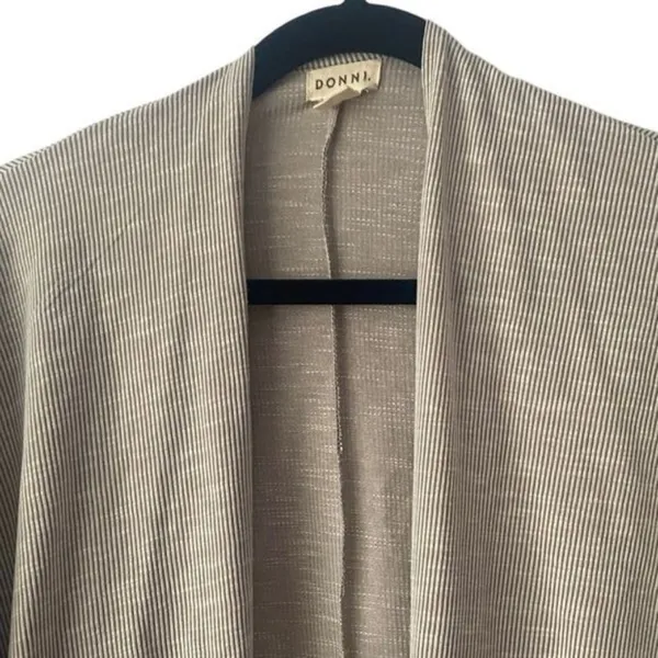 Anthropologie Duster Cardigan‎ Donni Sandwash Ribbed Oversized Open Women's - Image 5