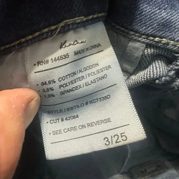 Kancan flared trendy normcore stretchy 3/25 jeans - Image 3