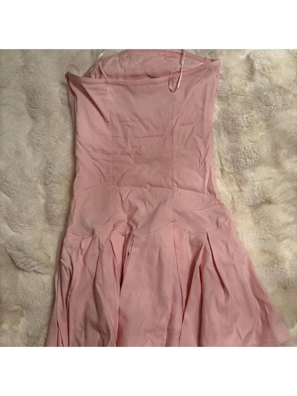 Sabrina Carpenter coded dress w black bow Pink Size M - Image 2