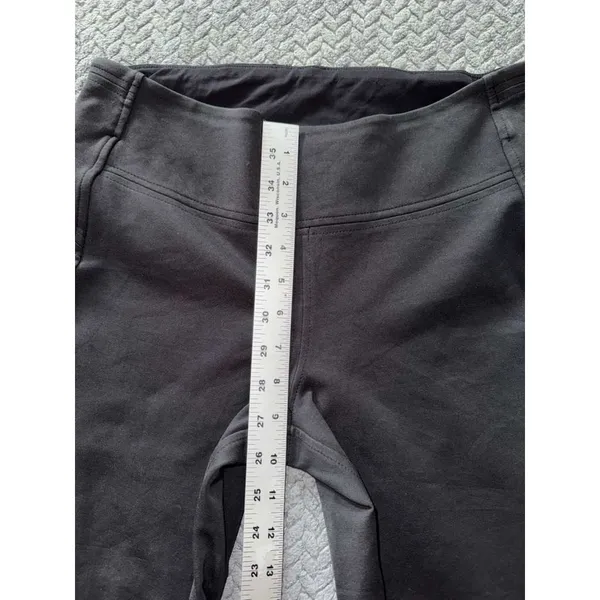 Lululemon Women's High Stretch Zoned In HR Leggings‎ Black Size 8 - Image 8