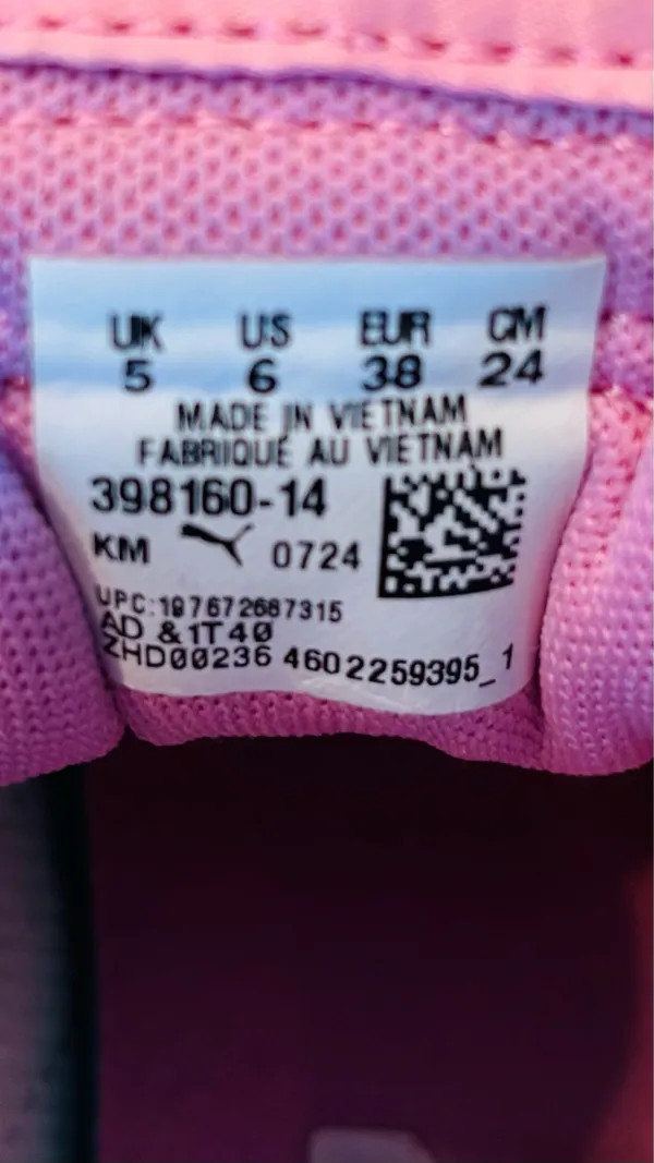 Puma | Ladies Club 5v5 suede sneakers. Size: 6 - Image 9