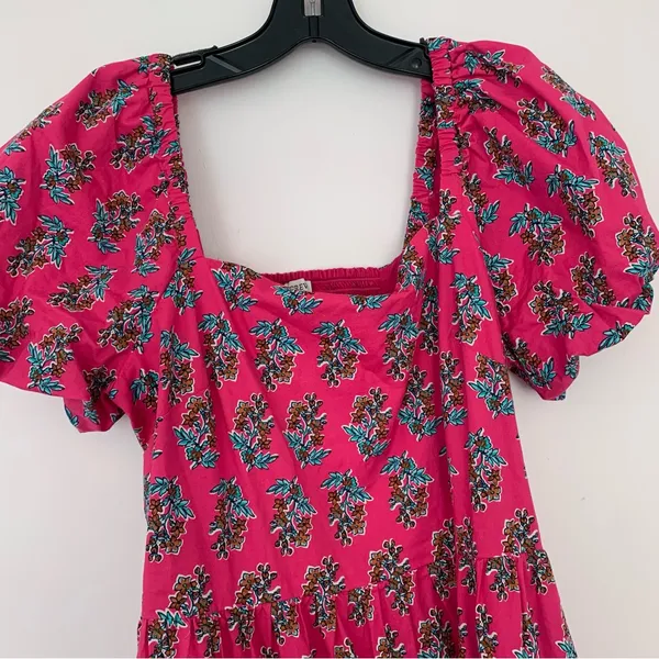 J Crew Tiered Midi Dress - Image 3
