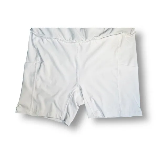 Calia S Green Cream Golf‎ Skort Mesh Double Layer Pocket Stretch Activewear NWT - Image 6