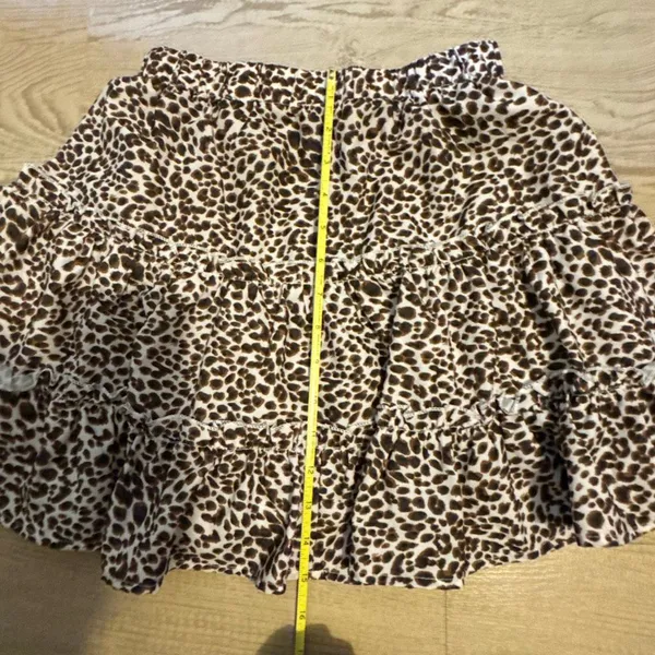 Shein leopard cheetah Animal Print‎ Skirt Size Xs - Image 3
