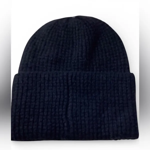 Aerie OFFLINE Logo Beanie • One Size • Black Knit • NWT - Image 3
