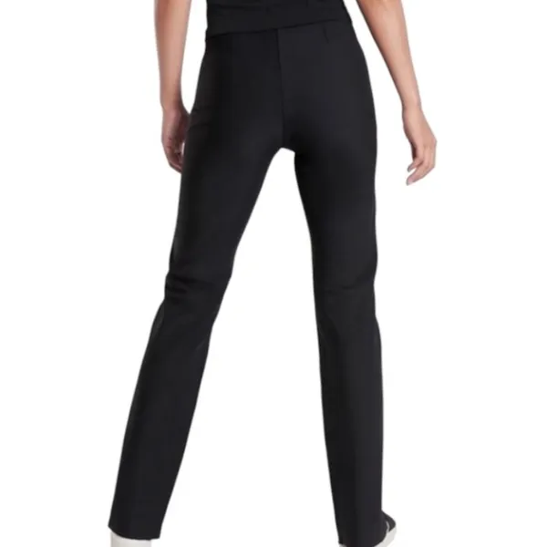 Athleta Interstellar Tights Black Size‎ 4 Slim Leg Ankle Zip Career - Image 4