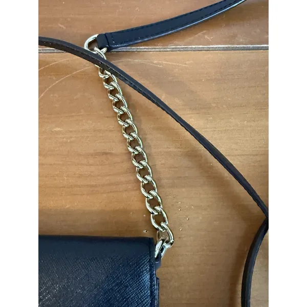 Kate Spade Black Cedar Street Mini Leather Envelope Crossbody Shoulder‎ Bag - Image 5