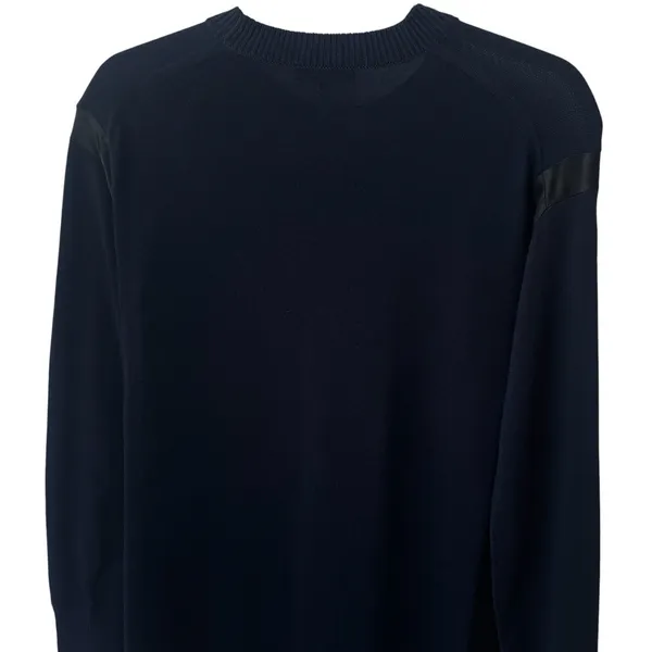 Rag & Bone‎ Sadie Merino Wool & Silk Navy Black Mini Dress Luxury Old Money XS - Image 6