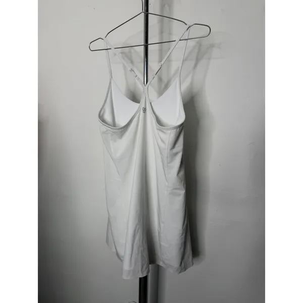 TnAction Active Dress White Mini Racerback Tennis Dress M - Image 3